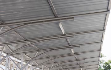 installing Lower Gabwell metal roofing